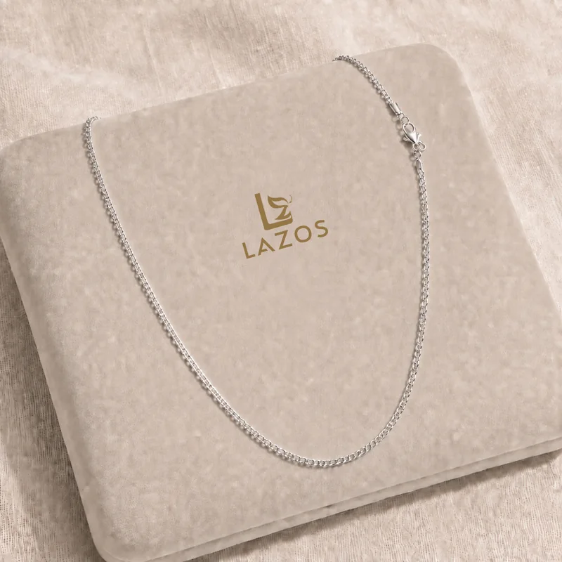 Cadena Comercial Plateada
